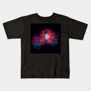 Pixel Firework No.5 Kids T-Shirt